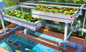 ปลูกผักอควาโปนิกส์